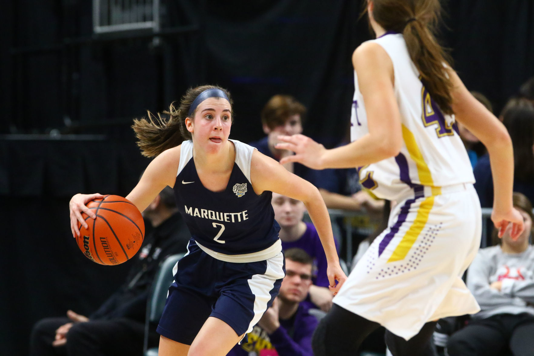 Gallery: Marquette Catholic vs. Vincennes Rivet in Class A championship